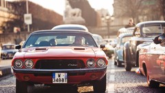 Cars dodge challenger