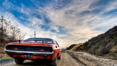 Cars dodge challenger