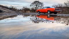 Cars dodge challenger