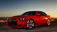 Cars dodge charger red cars