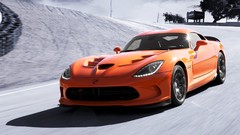 Cars Dodge srt dodge viper 2014 orange cars