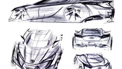 Cars drawings 2009 concept art Toyota GT86 Toyota Ft