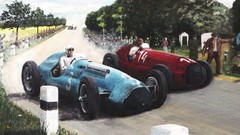 Cars drawings artwork