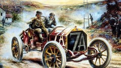 Cars drawings artwork