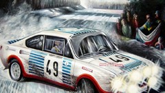 Cars drawings artwork