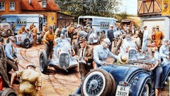 Cars drawings artwork