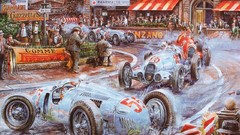 Cars drawings artwork