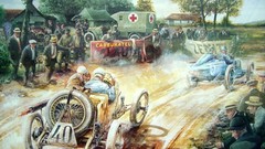 Cars drawings artwork