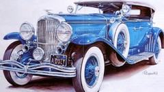 Cars drawings artwork