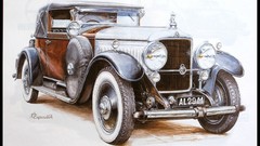 Cars drawings artwork