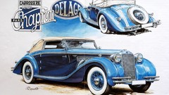 Cars drawings artwork