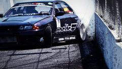 Cars drifting cars Sideways