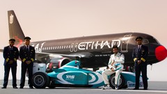 Cars driver abu dhabi racing grand Etihad Airways