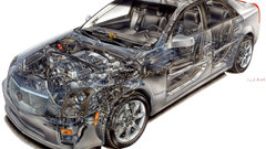 Cars Engines drawings