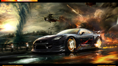 Cars explosions tornadoes