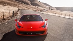 Cars Ferrari 458 italia red cars