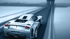 Cars Ferrari Bridges vehicles