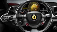 Cars Ferrari car interiors dashboards