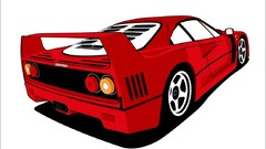 Cars Ferrari digital art