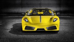 Cars ferrari f430 yellow cars