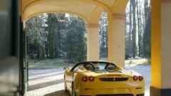 Cars ferrari f430 yellow cars Ferrari F430 Spider