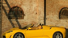 Cars ferrari f430 yellow cars Ferrari F430 Spider