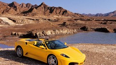 Cars ferrari f430 yellow cars Ferrari F430 Spider