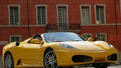 Cars ferrari f430 yellow cars Ferrari F430 Spider