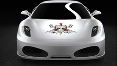 Cars Ferrari ferrari f430 white cars