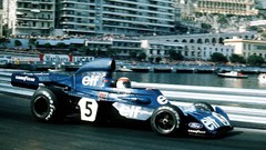 Cars Ferrari monaco formula one 1973 Tyrrell Jackie Stewart 