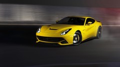 Cars Ferrari motion novitec rosso yellow cars