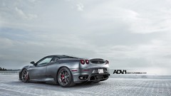 Cars Ferrari overcast Supercars ferrari f430 exotic cars grey 