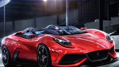 Cars Ferrari red cars