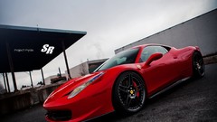 Cars Ferrari red cars