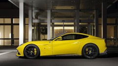 Cars Ferrari static novitec rosso yellow cars