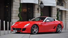 Cars Ferrari Supercars Italian red cars Ferrari 599
