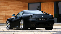 Cars Ferrari vehicles black