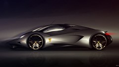 Cars Ferrari vehicles side