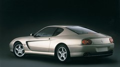 Cars Ferrari vehicles Supercars rear angle view Ferrari 456 