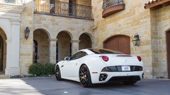 Cars Ferrari white cars