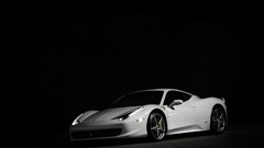 Cars Ferrari white cars