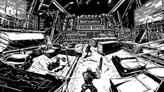 Cars Fighting monochrome