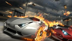 Cars fire