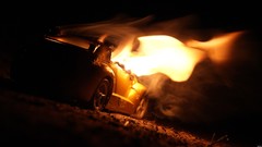 Cars fire