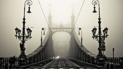 Cars fog Bridges