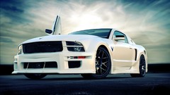 Cars Ford ford mustang shelby gt500 skyscapes low-angle shot 