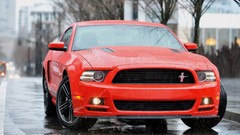 Cars Ford front view Ford mustang 2014
