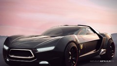 Cars Ford Mad Max Interceptor vehicles concept art black cars