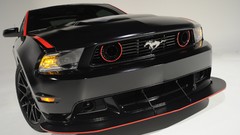 Cars Ford mustang black cars