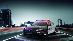 Cars Ford ride concept art Police Interceptor